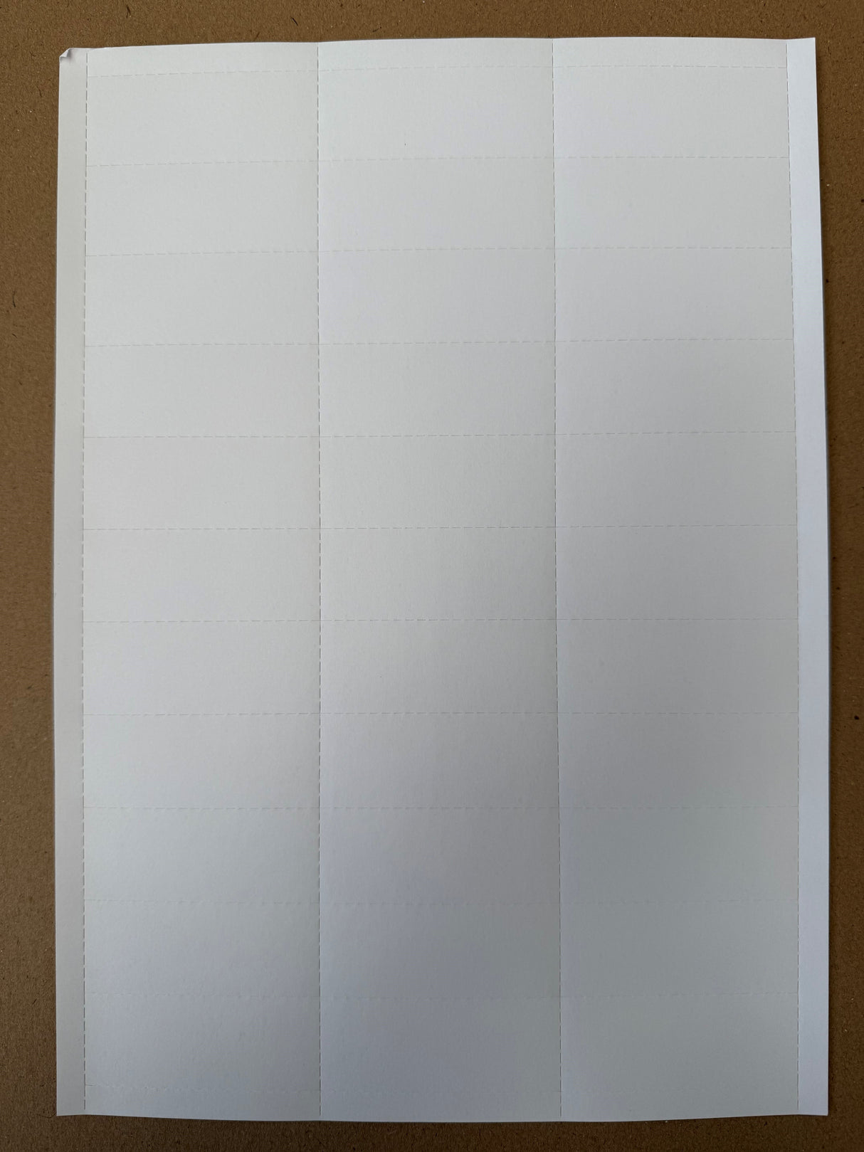 Barcode Labels - White