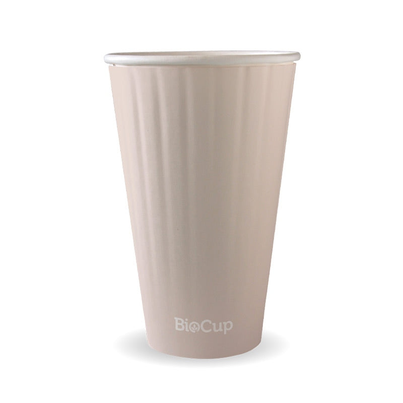 16oz / 510ml Stone Aqueous Double Wall BioCup