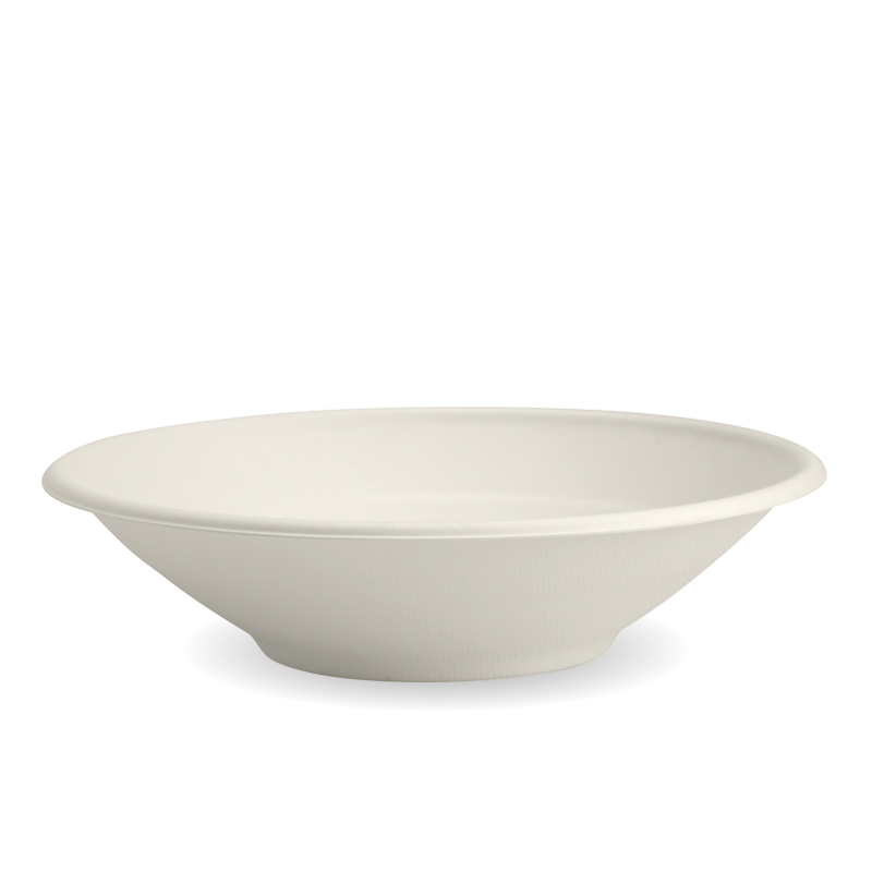24oz / 800ml White BioCane Bowl