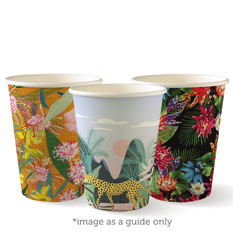 12oz / 390ml (90mm) Art Series Single Wall BioCup