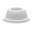 90mm Plant Fibre Wide Hole Dome Cold Paper BioCup Lid