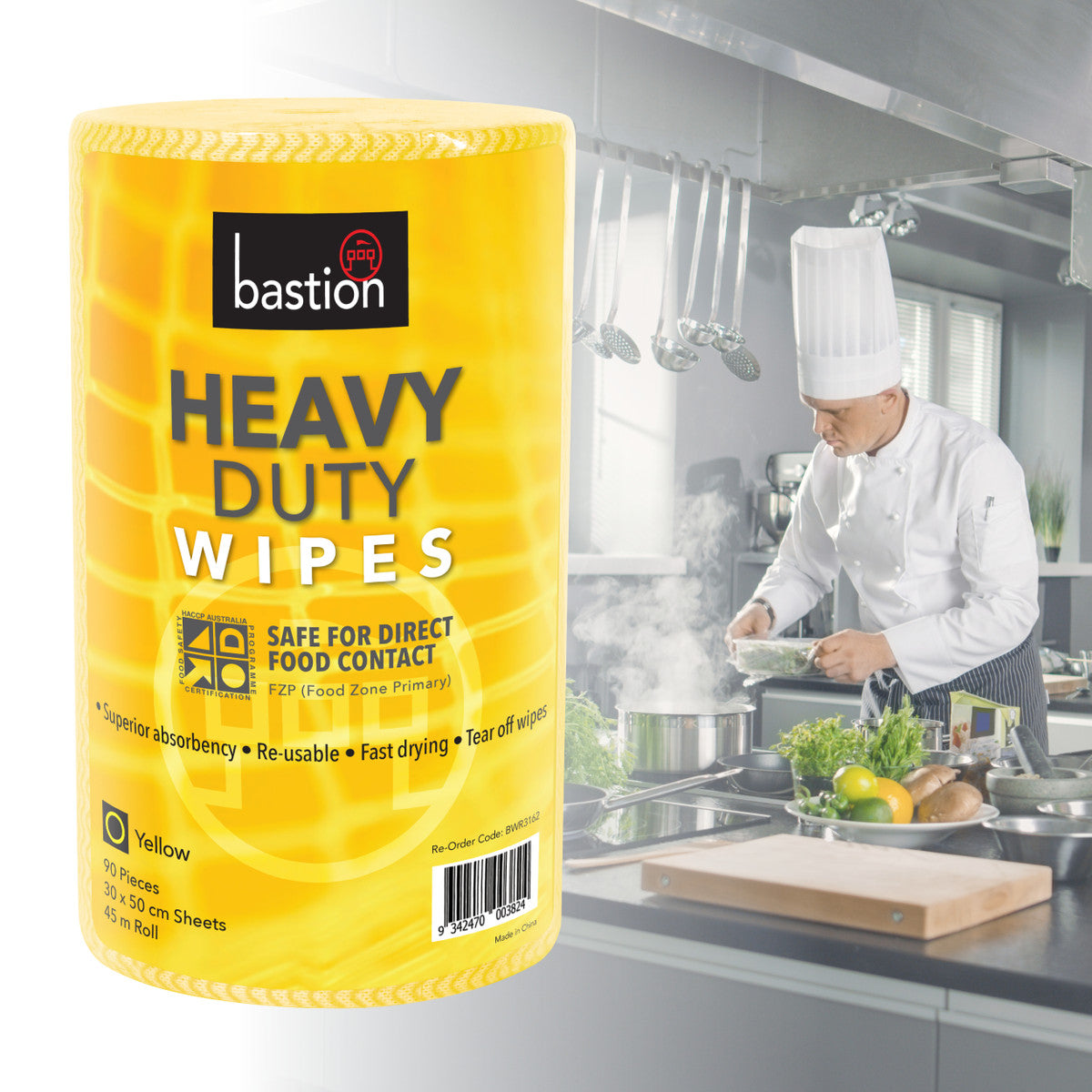 Heavy Duty Wipes Roll