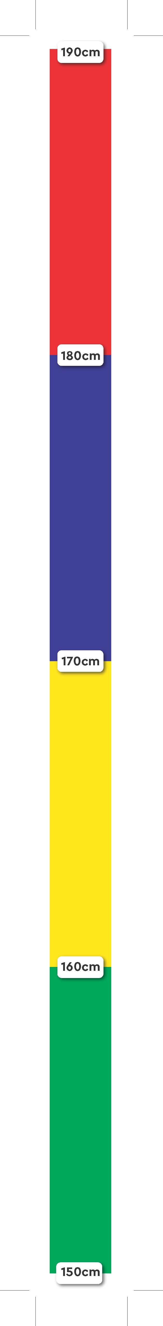 Height Detection Door Sticker