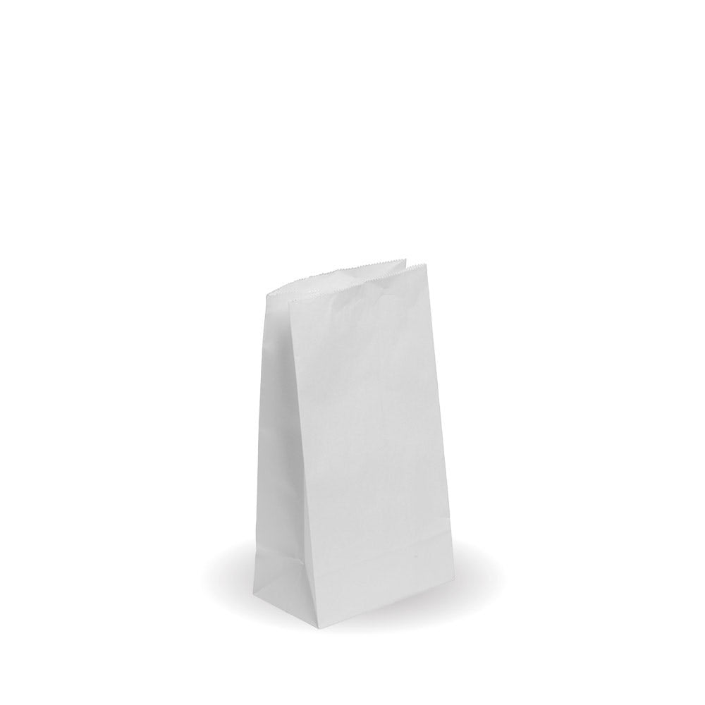 #4 SOS White Paper Bag