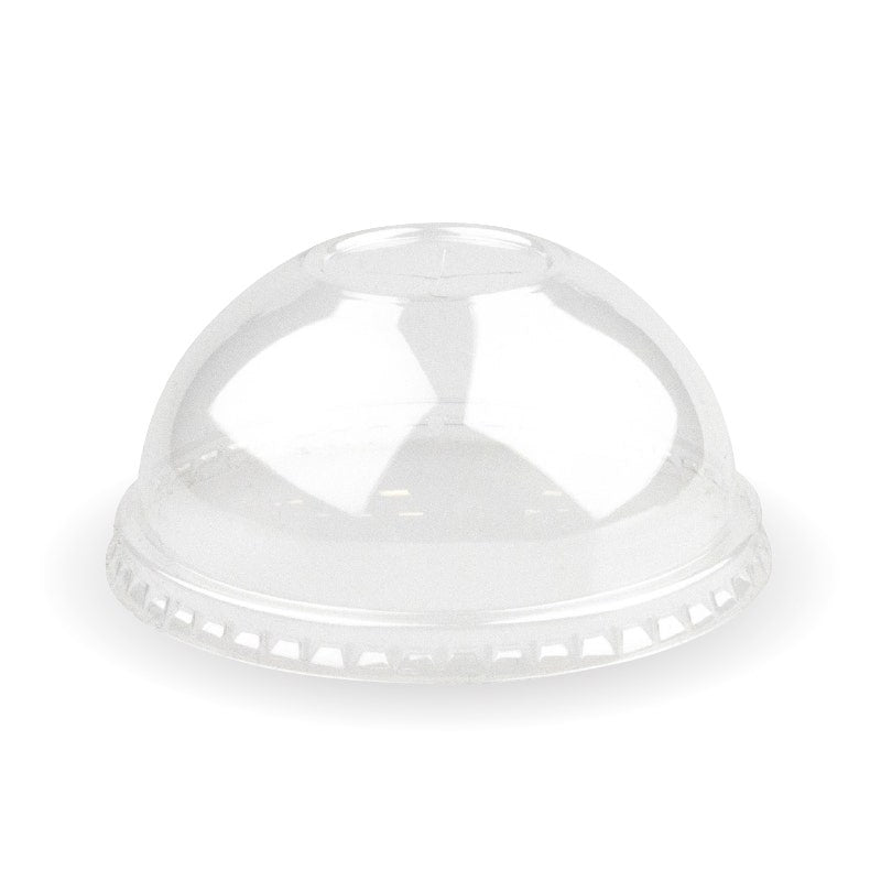 105mm Clear PET Dome Cold Paper BioCup Lid