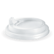 90mm Large White PS Sipper BioCup Lid