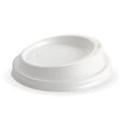 90mm Large White PS BioCup Lid