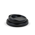 63mm / 4oz Black PS Sipper BioCup Lid