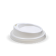 63mm / 4oz White PS Sipper BioCup Lid