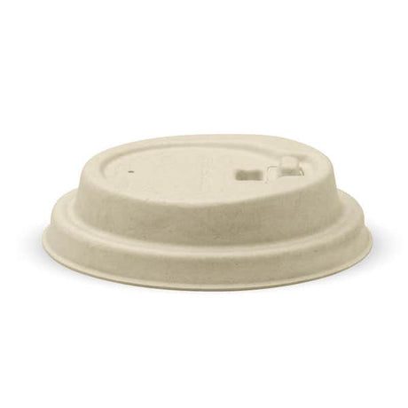 63mm / 4oz Natural Plant Fibre BioCup Lid (without sipper hole)