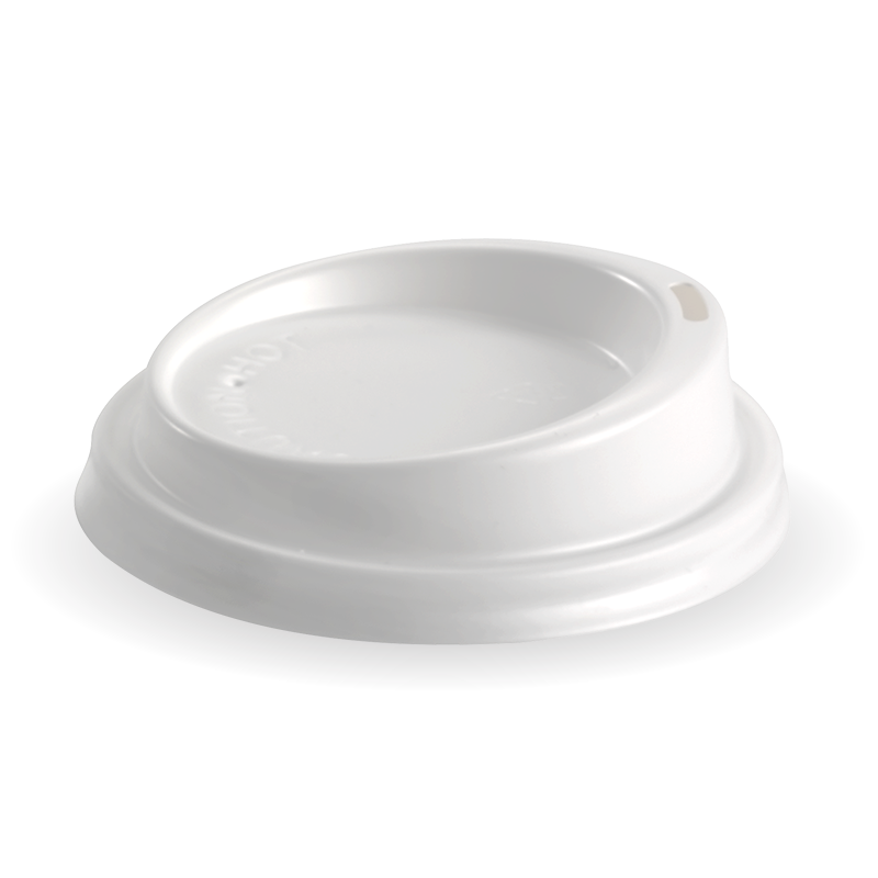 80mm Small White PS BioCup Lid