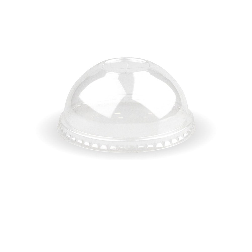 90mm Clear PET Dome Cold Paper BioCup Lid