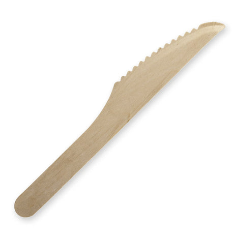 16cm Unbranded Wood Knife - Bulk Pack