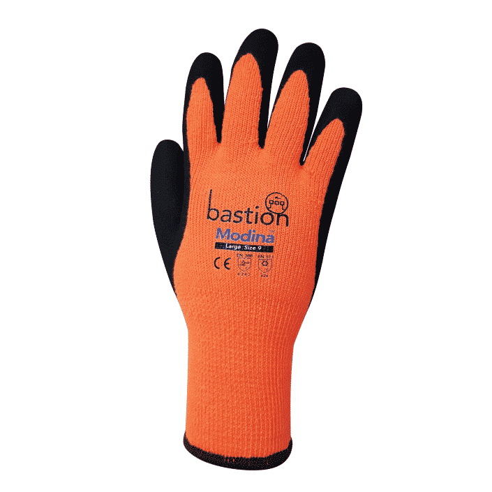 Gloves Modina Orange Thermal