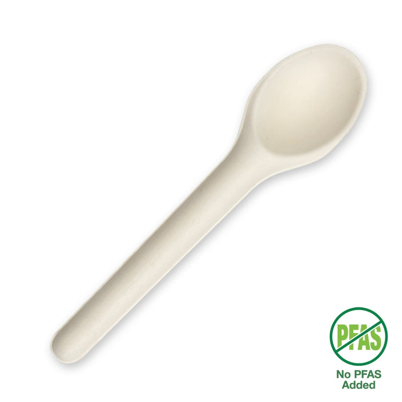 15.4 cm BioCane Sugarcane Spoon