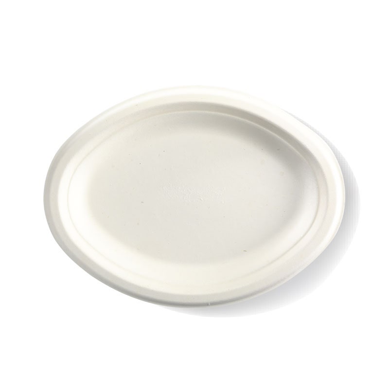 26x19cm Oval BioCane Plate