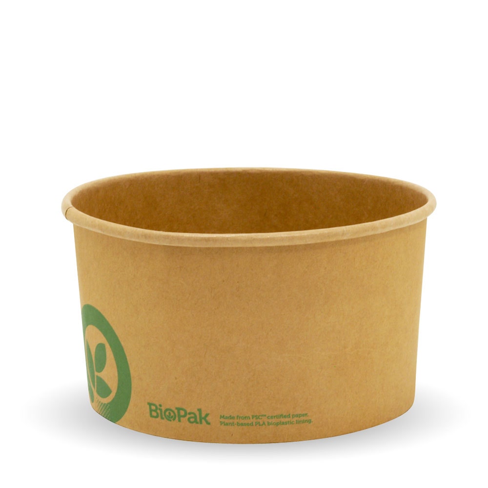 1,000ml Large Kraft BioBowl