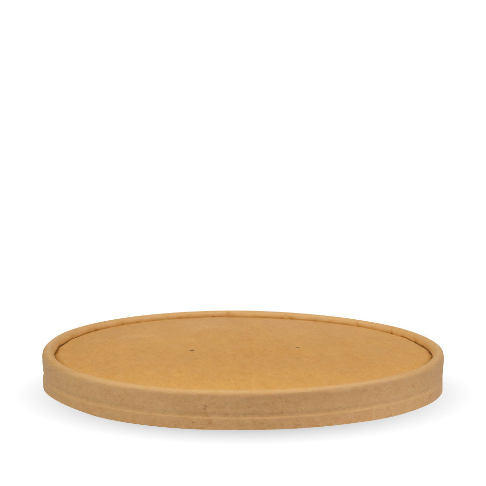 1,300ml Kraft Biobowl Paper Lid