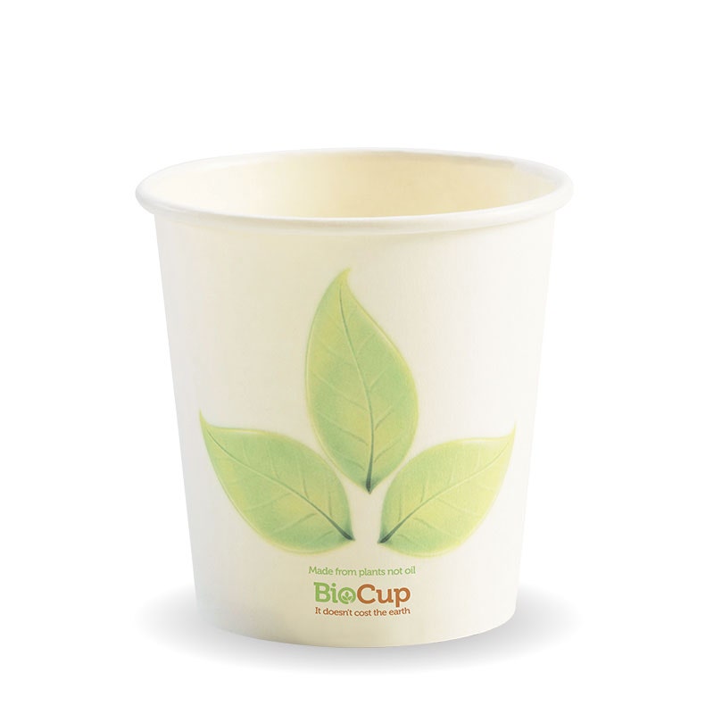 4oz Leaf Single Wall BioCup