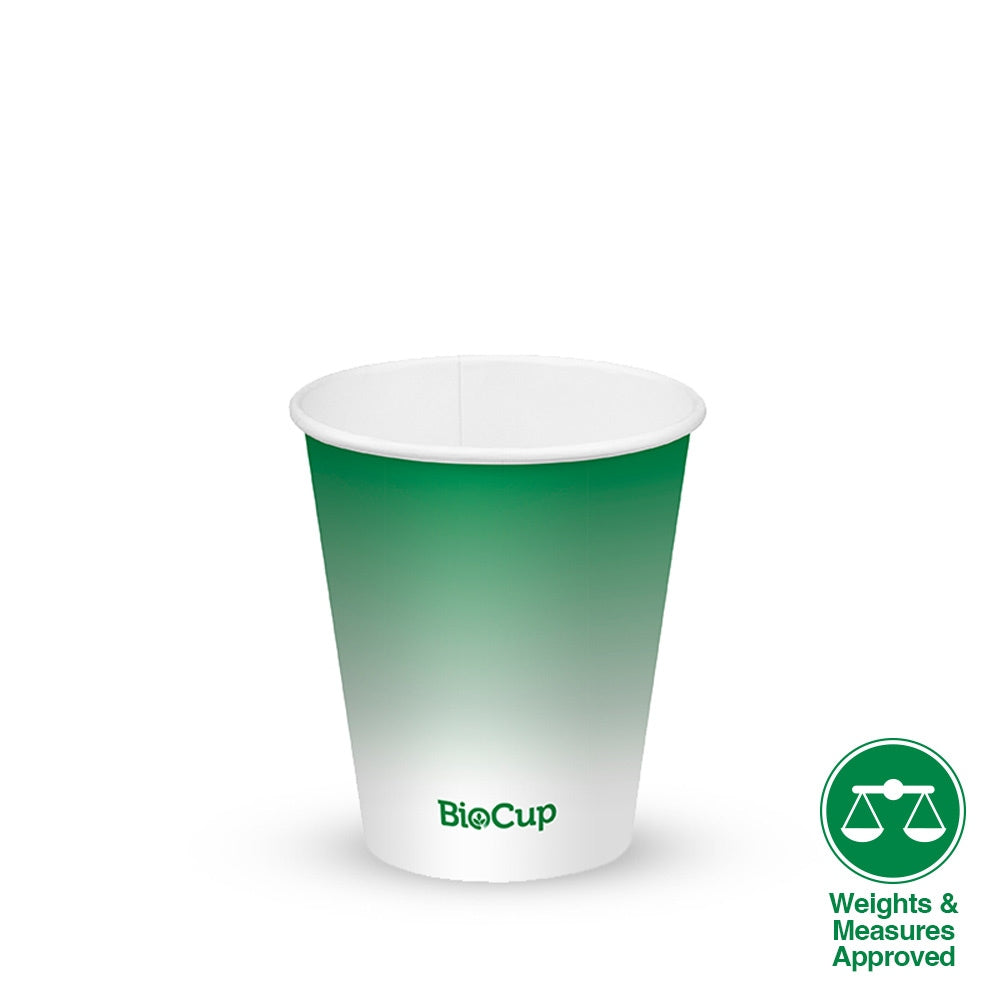 300ml Green Cold Paper BioCup