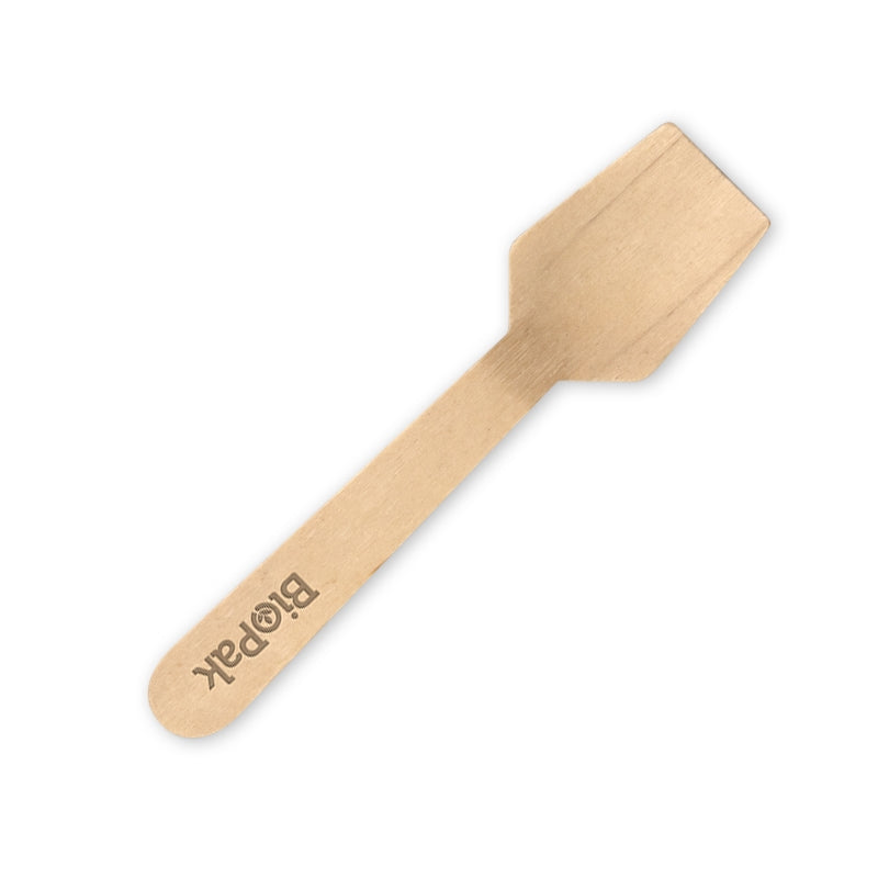 9.5 cm Wood Ice Cream Spoon