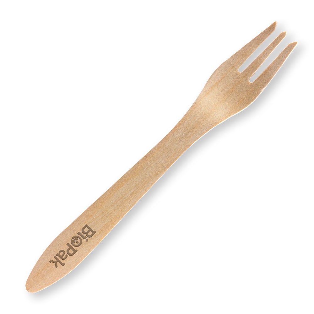 19cm Coated Wood Fork