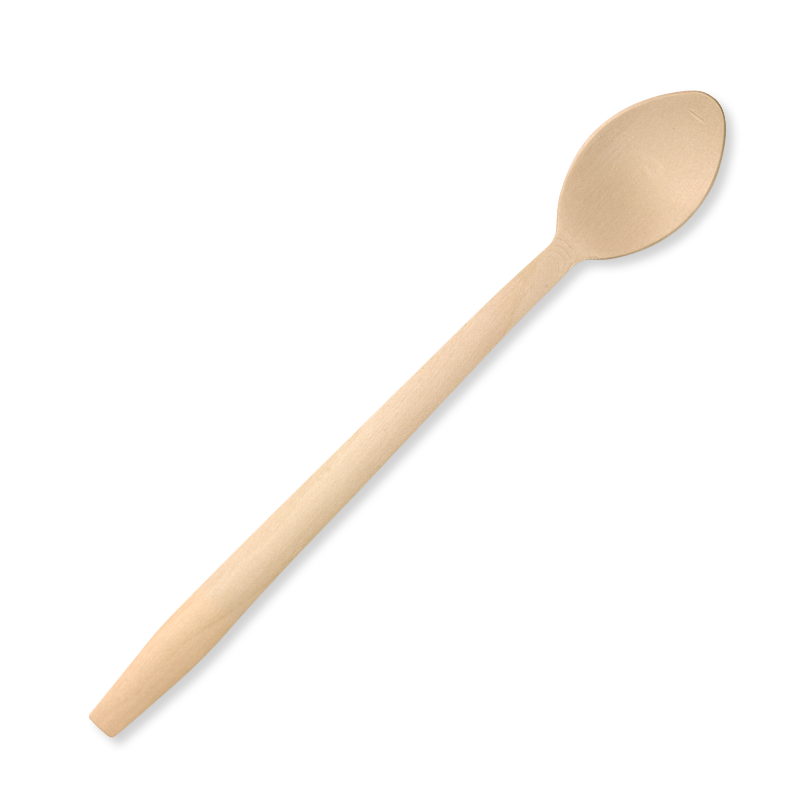 20cm Tall Wood Teaspoon