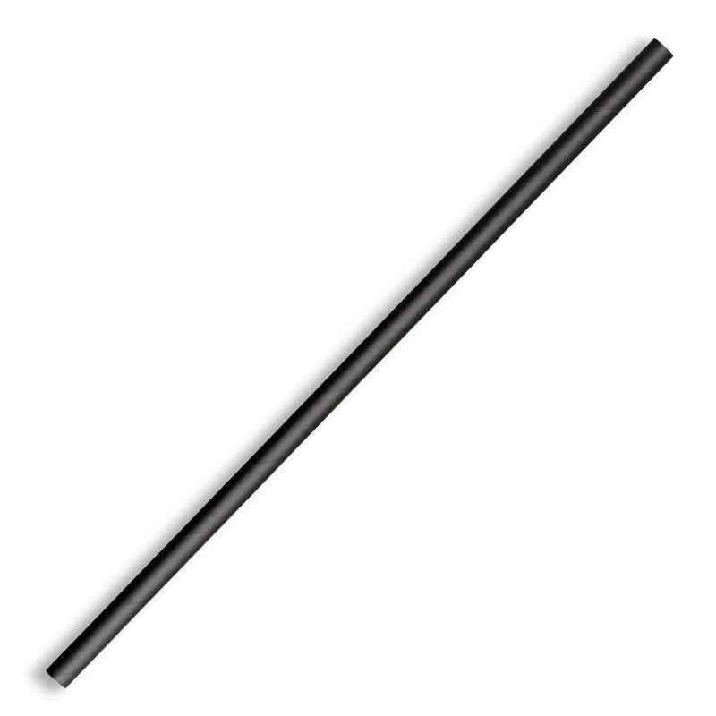 6mm Regular Black BioStraw