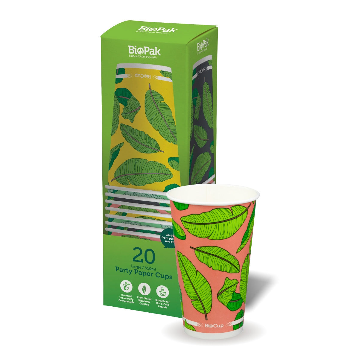 16oz Cold Paper BioCup - 25pk