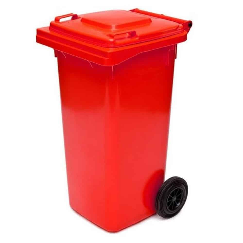 Wheelie Bin - 120L Red